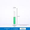 JNL 100ml Graduated High Borosilicate Glass Measuring Cylinders, 5-Pack
