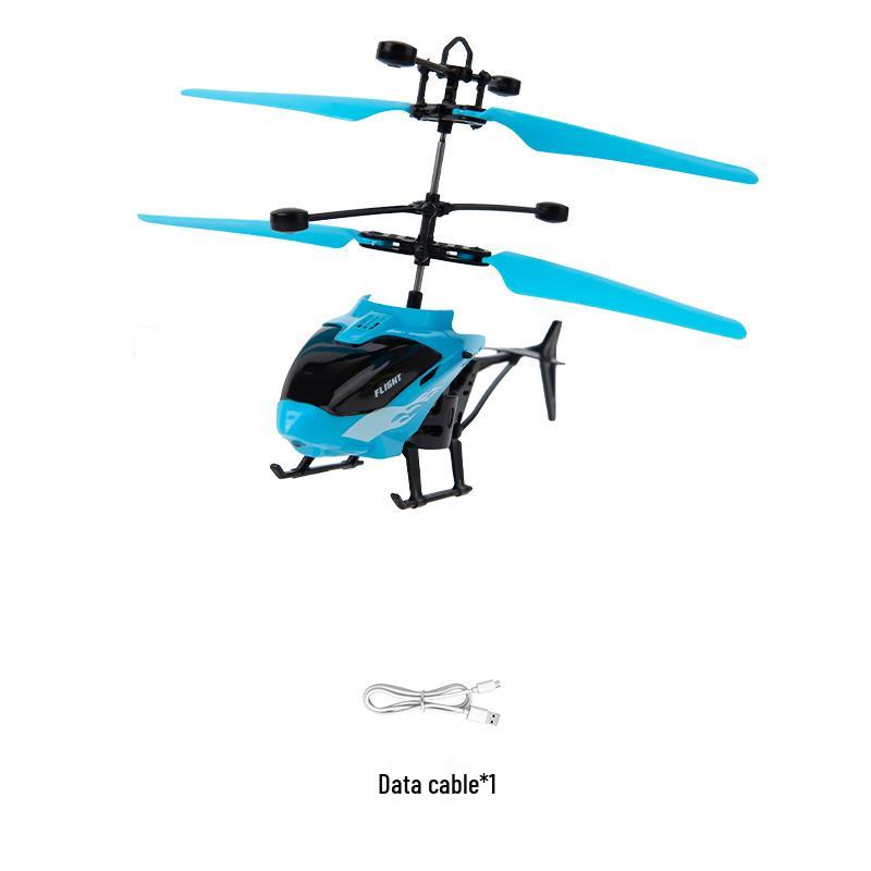 Gesture-Controlled Helicopter Toy for Kids - Novelty Sensing Airplane