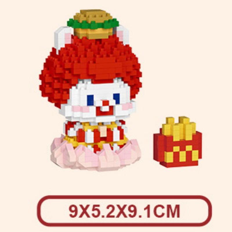 Kleine Fee, Gott des Glücks, Mond, alte Schaufensterpuppe, Bausteinpuppe, Kinderspielzeug, kreative Ornamente