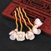Hair Cheongsam Pearl Hanfu Headwear Hair Accessories Hair Fork Flowers Hair Stick U Shaped Hairpin