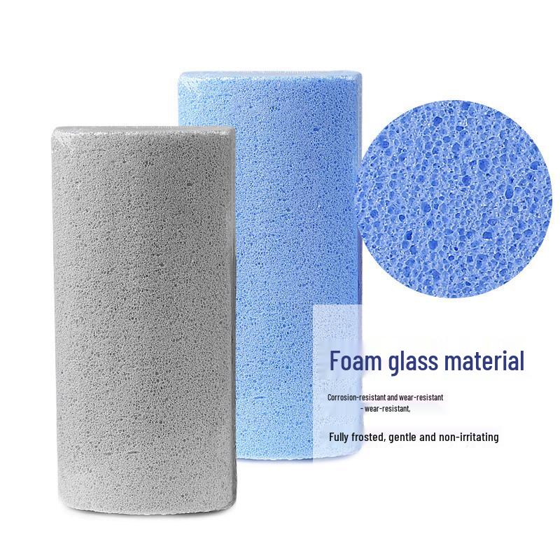 Foam Glass Pumice Stone Foot Exfoliator for Callus Removal and Heel Care