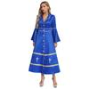Womens Clergy Minister Robe Stand Collar Long Sleeve Buttons Design Cassock Church Pastor Robe