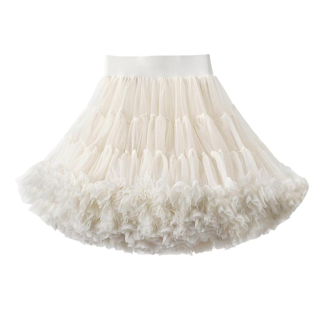 Princess Tutu Skirt for Girls - Fluffy Mesh Christmas Dress
