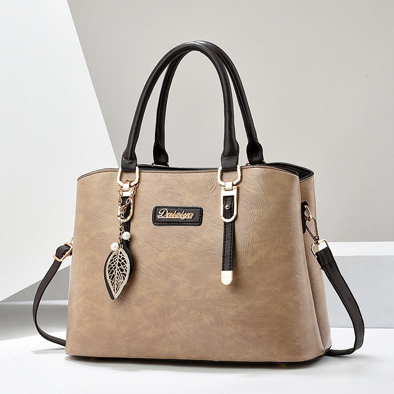 Stylish Retro High Capacity Mom Bag Elegant Tote Bag For Daily Commuting In Various Colors