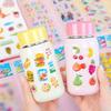 40Sheets Random Assorted Styles 3D Bubble PVC Sticker Multi-purpose Stationery Decorative Sticker for Planner Diary Notebook ZYF
