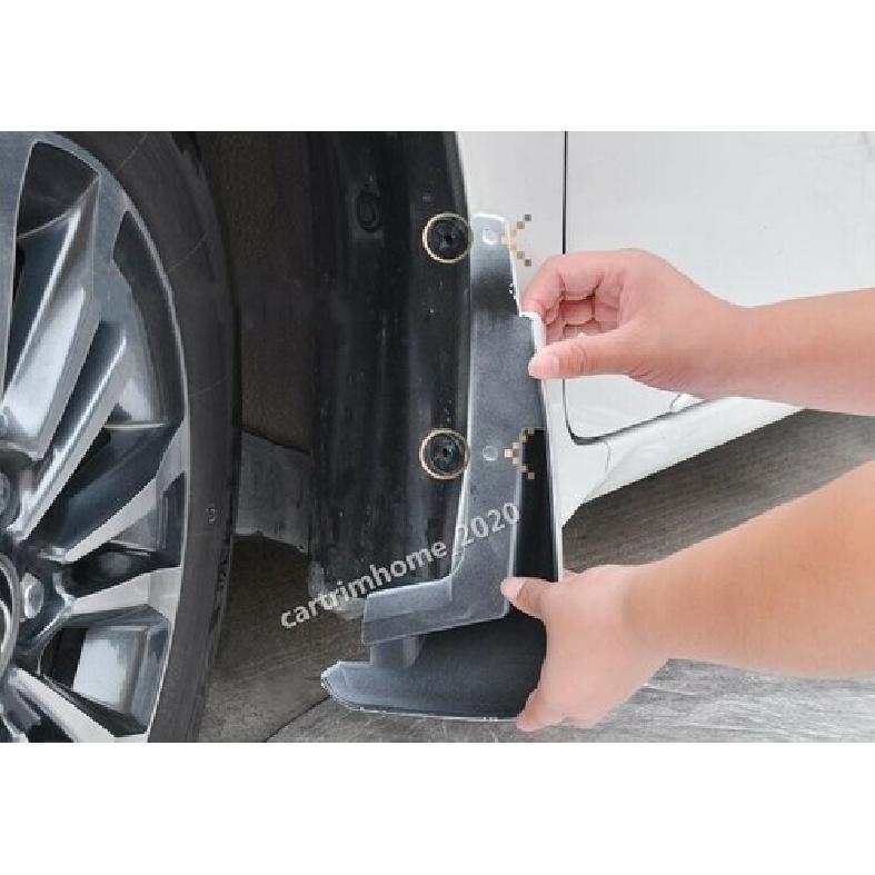 Pearl White Splash Guards Mud Flaps Mud Guards Fender For Toyota Corolla 2014-18