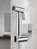 Hand Shower Holder Wear Resist Portable Toilet Sprayer Gun Self Cleaning Bidet Sprayer Set Toilet Stainless Steel Spray Gun Set