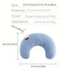 Cat Moon Shaped Pillow, Super Soft Plush Half Donut Pillow, Pet Toy, Cat Sleeping Pillow, Dog Universal Mat, Pet Supplies