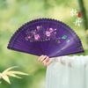 Bamboo Folding Fan, Traditional Style Fan, 2025 New Model, Portable for Home Use, Women's Handheld Dance Fan, Durable for Summer