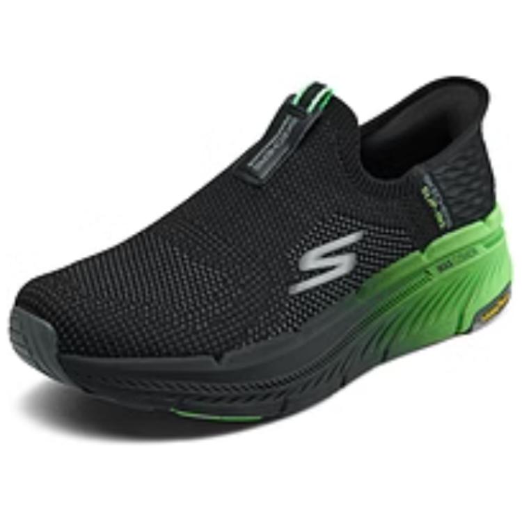 Skechers Go Y2K Retro Lightweight Comfortable Low Top Running Shoes Men sneaker Black Green 220839-BKLM