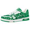 Lv Trainer Sneakers 'Green Monogram' 1ABFSA