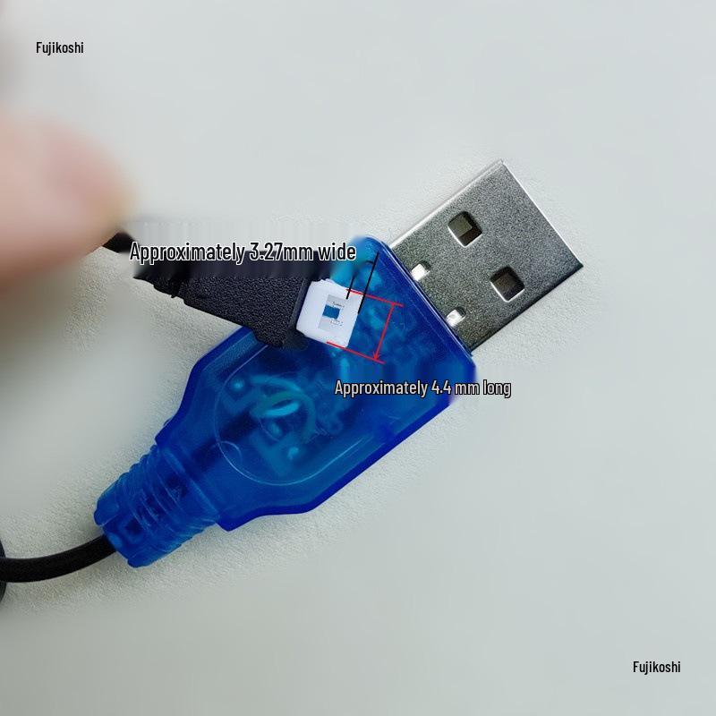 Compact USB Charger Cable for 3.7V Remote Control Helicopter Drone