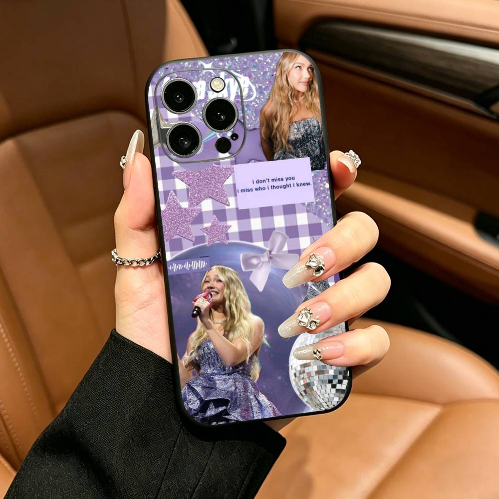 F-Freya Skye Singer Phone Case For iPhone 17,16,15,14,13,12,11 Pro Max,16Plus,XS Soft Black Cover