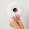 Cotton Filling Pillow with Ear Hole Ergonomic Earring Pillow  for Ear Pain Relief