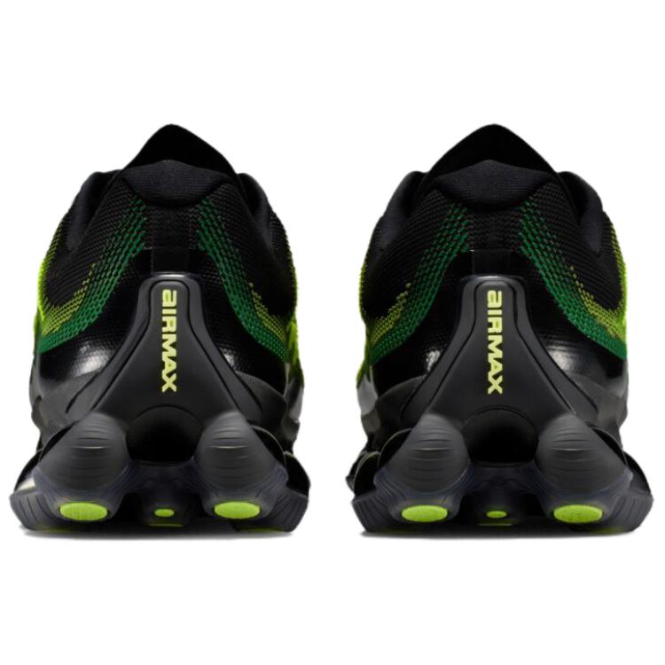 Nike AIR LIQUID MAX Comfortable Running Shoes Unisex Black Green IQ7634-001