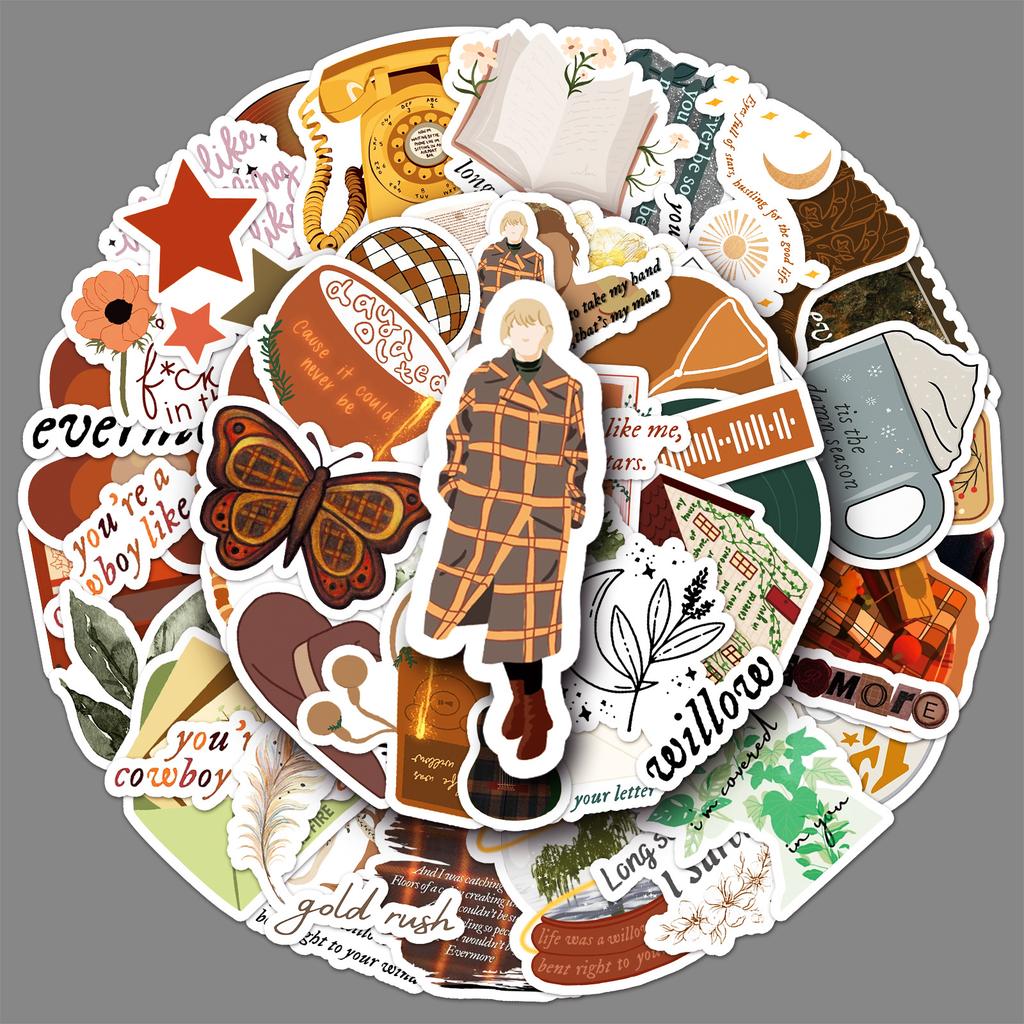 50 Graffiti Stickers Personalized Star Peripheral Decoration Tablet Mobile Phone Stickers