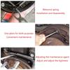 Car Vehicle Drum Brake Line Shoe Return Spring Repair Car Remover Installer Workshop Tools Plier Tool Multifunctional