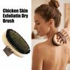 Bristle Copper Wire Brush Dredging Body Meridian Massage Brush  Women