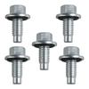 10 x Oil Drain Plug W/Gasket M12-1.75, Head Size 15mm .Length: 25mm