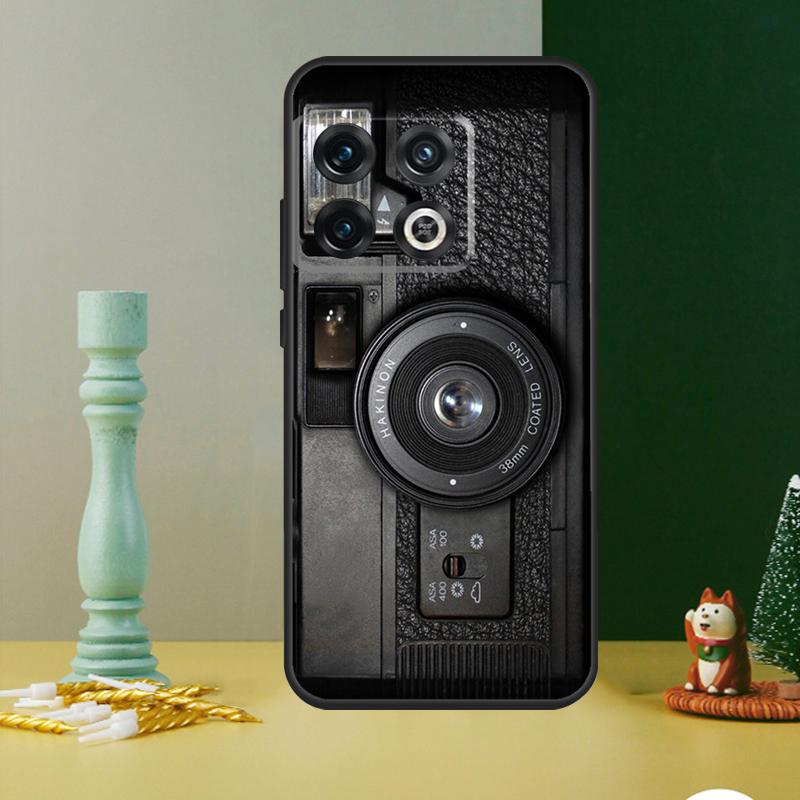 Vintage Retro Camera Case For OnePlus Nord CE 2 3 4 Lite N20 N30 9 10 Pro 8T 9RT 10T 10R 12 11 12R 13 13R Cover