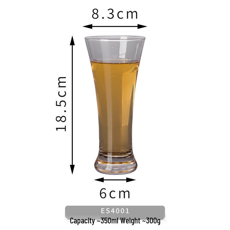 Personalized Large Craft Beer Mug - Home Glass Cup, Party Pint Size 325-680ml