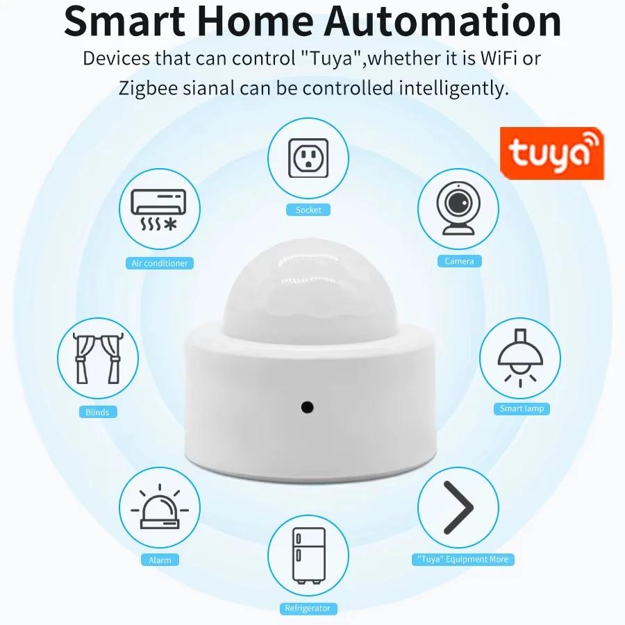 3pcs Tuya ZigBee PIR Motion Sensor Human Detector Wireless Smart Detector for Home Alarm Security System Alexa Google Home