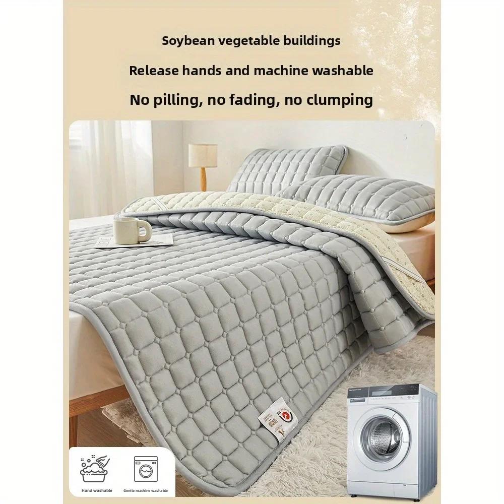Mattress Cushion, Household Bedroom, Non-slip Warm Mattress, Single Double, Comfortable and Breathable, Thin Mattress