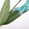 Artificial Flower Realistic Blue Artificial Orchid Flowers Stem Decor for Wedding Home Decoration