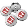 4Pcs 56mm 60mm Black Silver Hub Cover Hub Center Sticker For H Honda Accord Car Wheel Decoration Car Wheel Center Cap Metal aig256