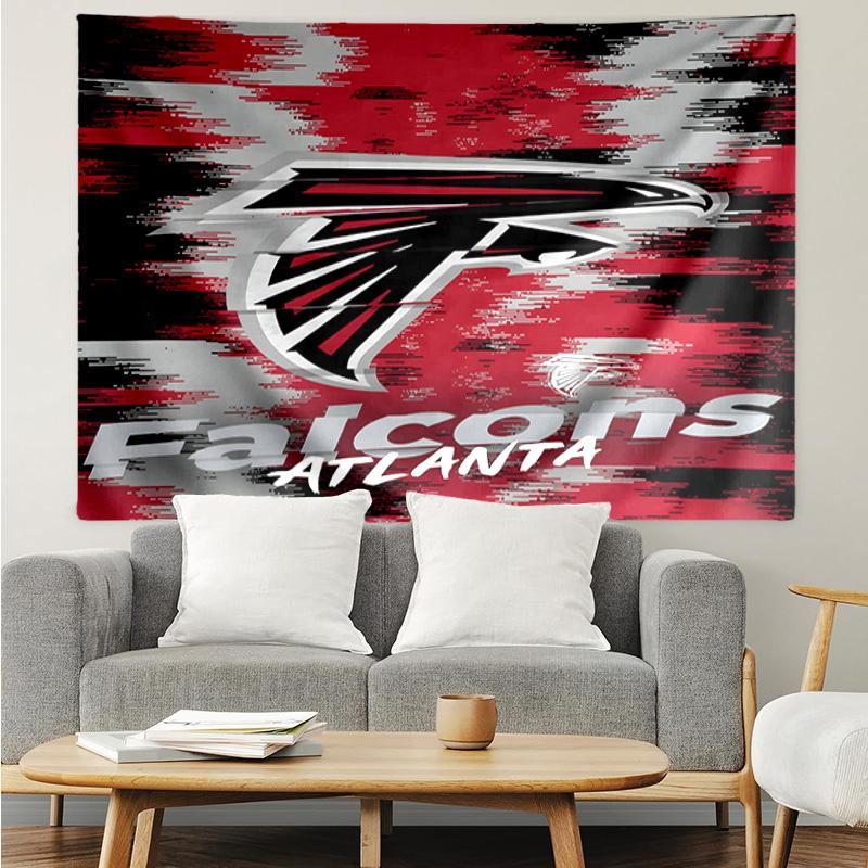 Falcons Logo Quick-Dry Tapestry Hanging for Bedroom,Livingroom, Playroom,Decor Art Room Wall Tapestry Holiday and Birthday Gifts