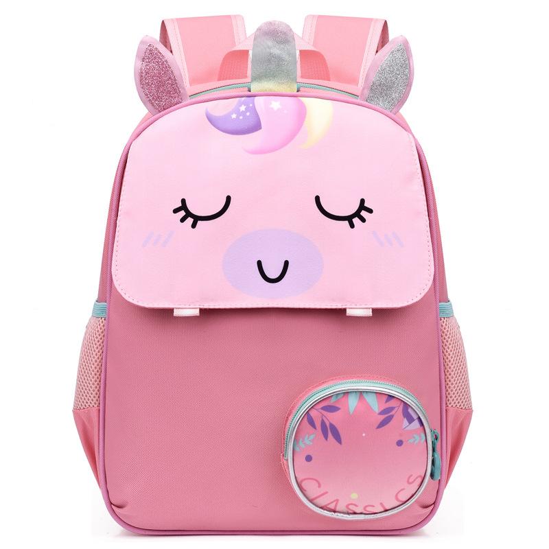 New Schoolbag Primary School Students First Grade Cartoon Cute Backpack Men's Casual Backpack