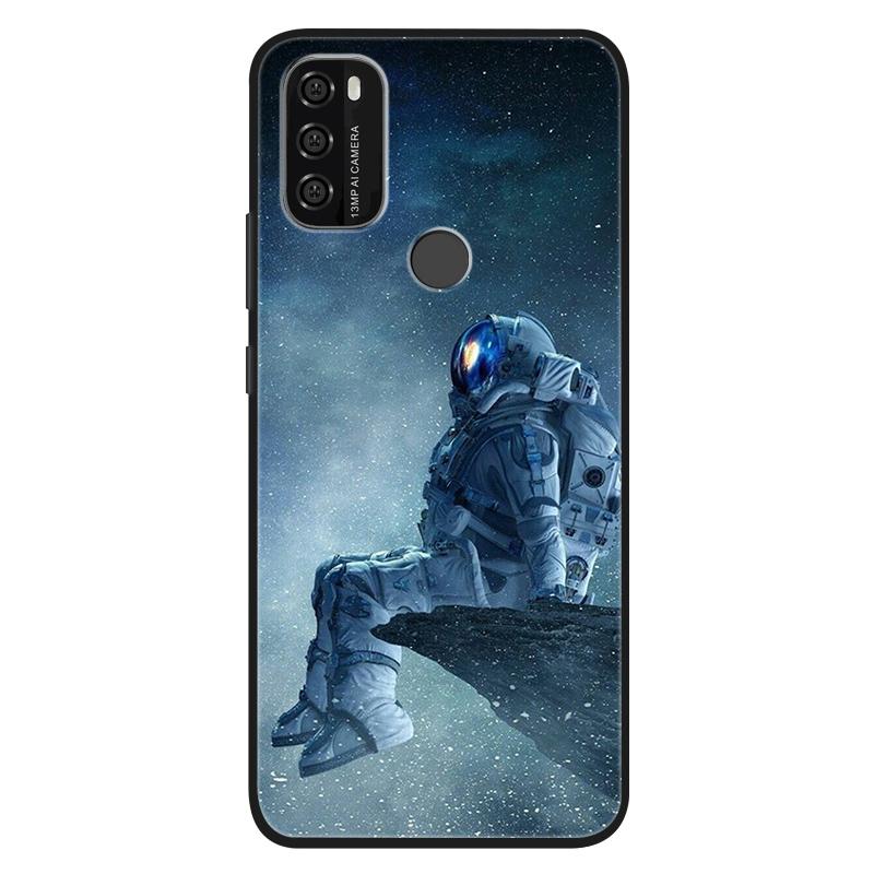 For Blackview A70 Case A 70 Capa Silicone Cute Cats Painted Soft Black Cover for Blackview A70 Pro Cover A70Pro TPU Coque Cases