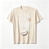 Men'S Funny Rugby T-Shirt - Salads Don'T Win Scrums Slogan & Rugby Graphic - Crew Neck Tee, All-Season Loose Fit Casual