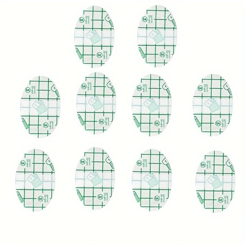 

10 шт./20 шт. Защитники пяток: Клейкие пластыри от мозолей для подпяточников, наклейки для обуви, обезболивание и уход за ногами, амортизирующая накладка-фиксатор 10PCS Oval Heel Patch