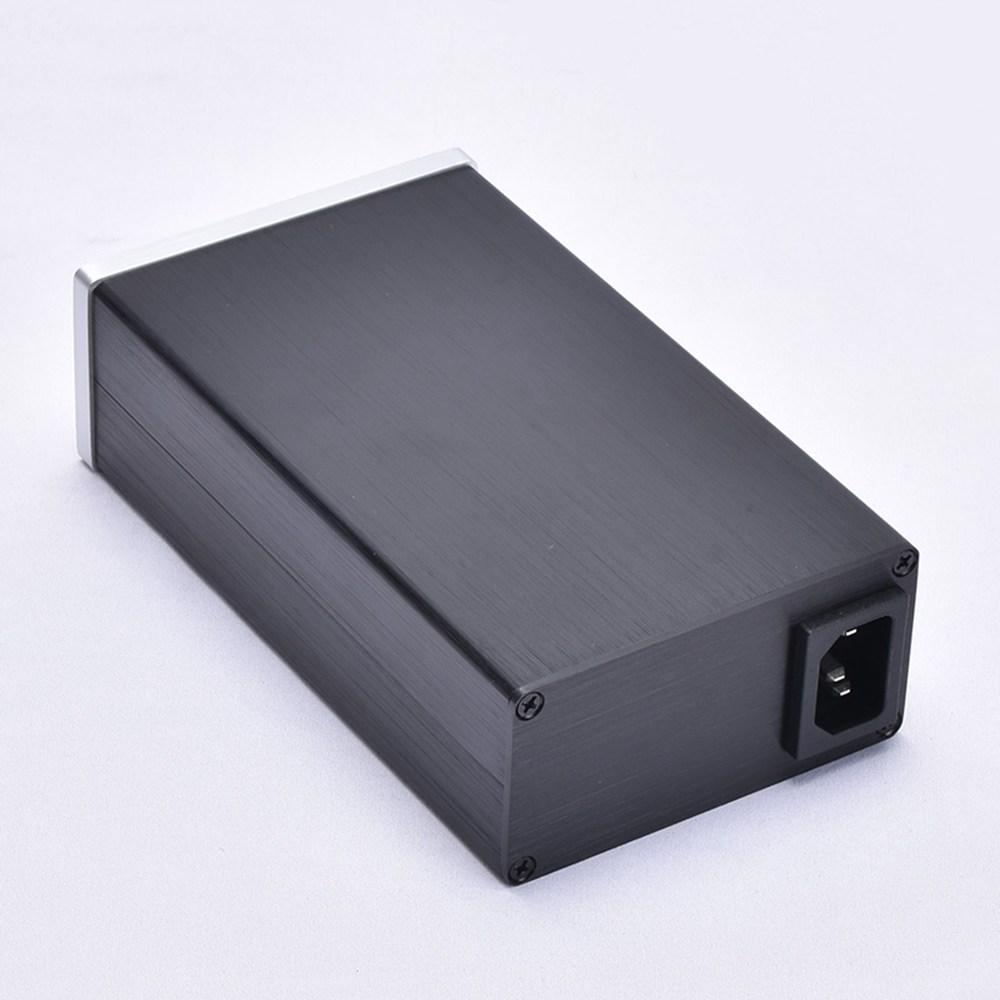 0905 Vollaluminiumgehäuse Mini-Power-Ohrverstärkergehäuse Vorverstärkerbox PSU-Chassis 158x92x47mm