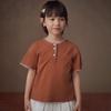 Kinder-Sommer-T-Shirt mit Stickerei, kurzärmelig, 2026
