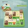 Hide-And-Seek Table Game Set With Puzzle Building Educational Toys Children Logical Thinking Puzzle Parent-child Interactive