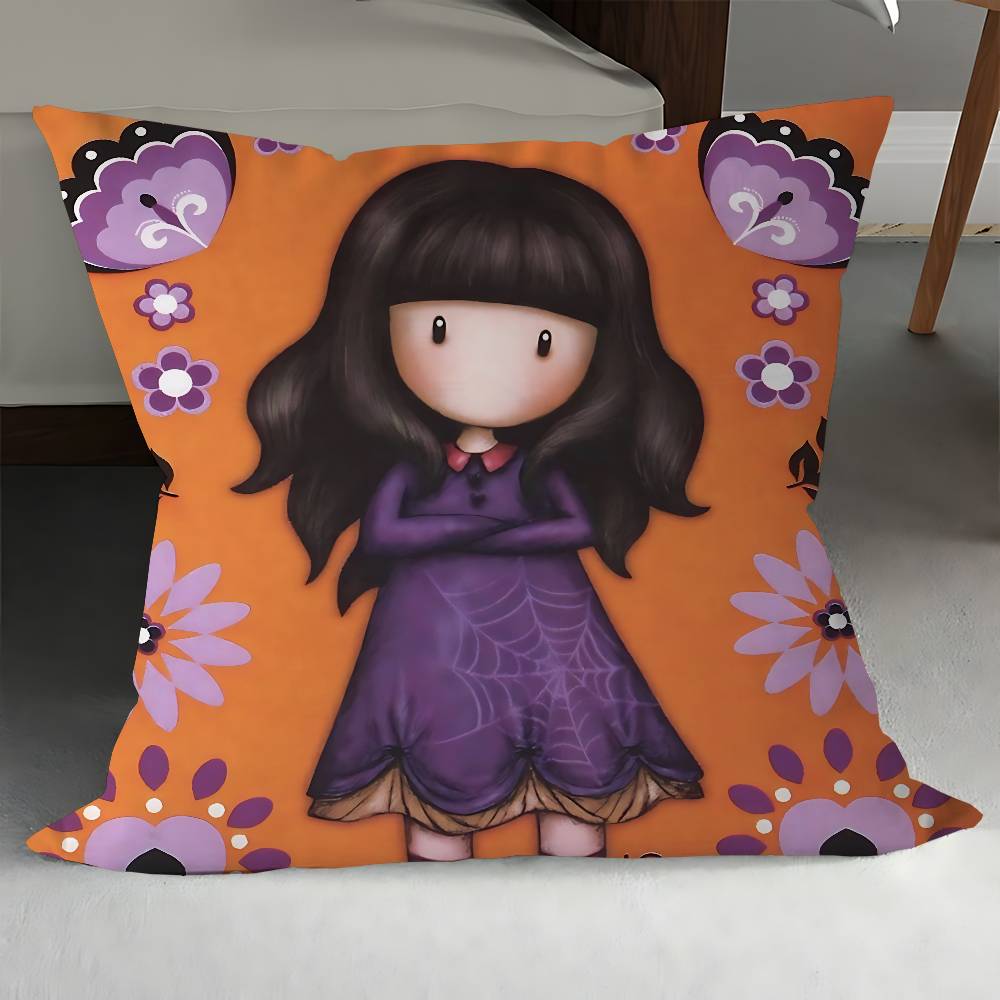 

Santoro-Gorjuss 45*45см Наволочка Чехол для подушки Декор Наволочка Домашняя наволочка для диванной подушки 12x12Inch