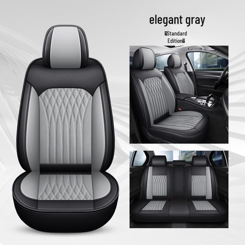 Universal Nappa Leather Car Seat Cushion No. 17 – Full Wrap, Full Leather Sports Seat Cover