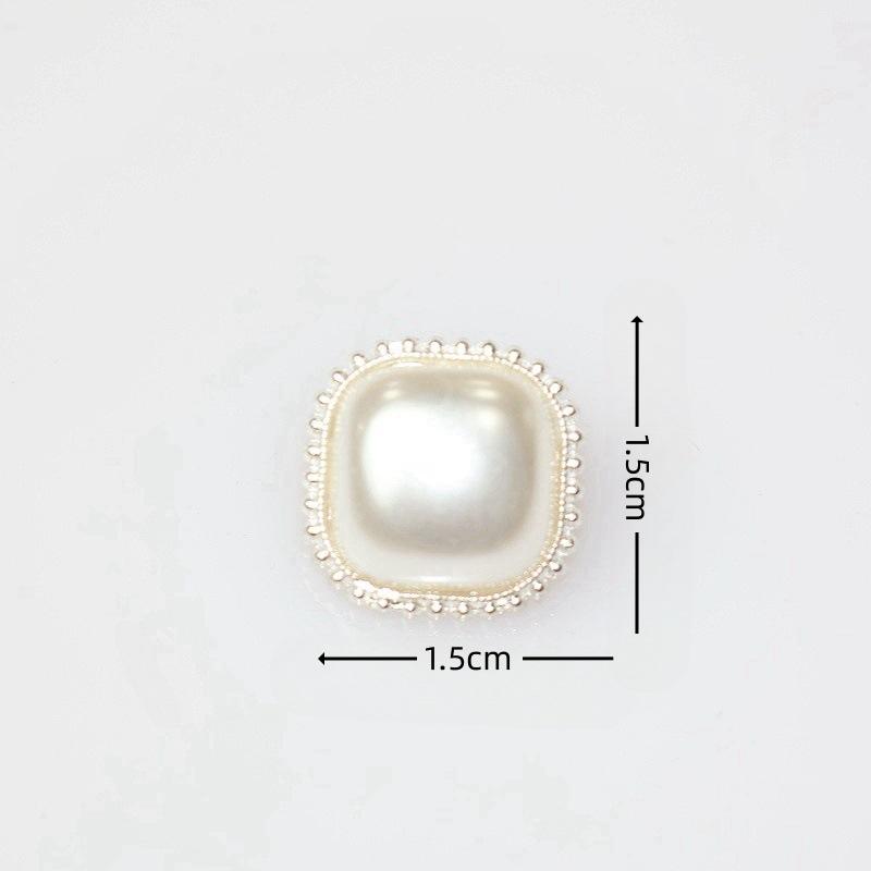 Non-slip Button Underbutton Removable Adjustable No-stitch Button No-stitch Pearl Button Shirt Decorative Brooch Button