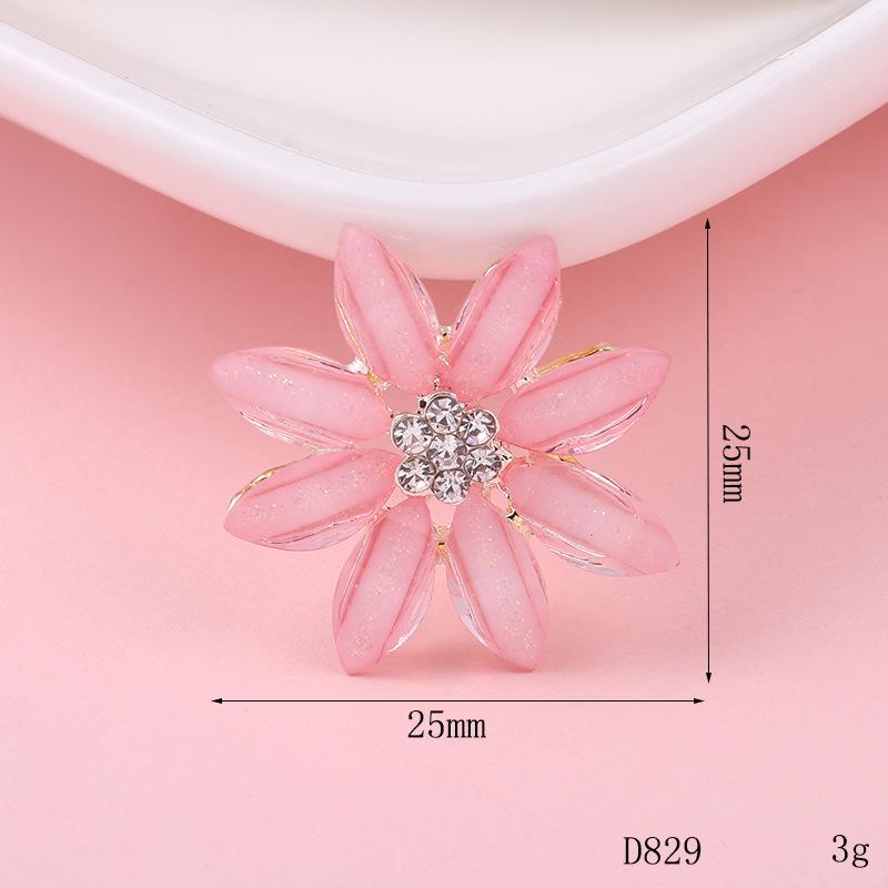 Five-Petal Diamond Flower Snowflake DIY Phone Shell Sticker