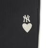 New MLB SS24 New York Yankees Knitted Sweatpants Unisex Black 3APTH0141-50BKS