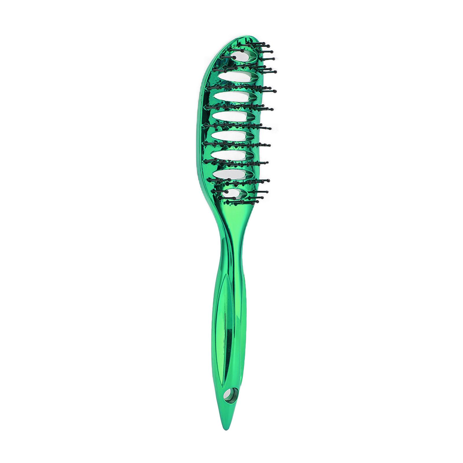 Hair Brush Small Curved Vent Comb Detangling Massage Hairbrush Ribs Comb for Tangled Hair