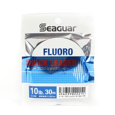 Seaguar Fluorocarbon F Shock Leader Line 30m Size 2.5 10lb-0.26mm (2151)