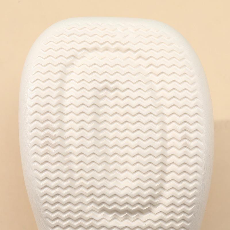 New Summer Outer Slippers Non-slip Beach Sandals Thick-soled Bag Head Hole Shoes Straight Hair