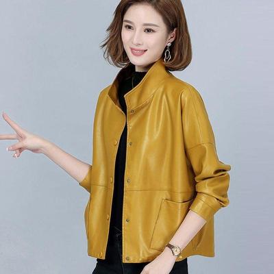 Chaqueta Corta Casual Cómoda Holgada de Primavera y Otoño para Mujer