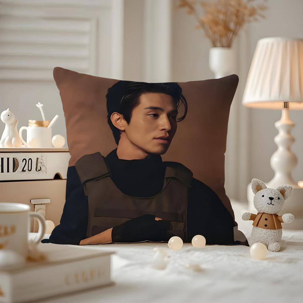 Lee Dongwook Actor Cushion Cover Pattern Printed Pillowcase For Living Room Sofa Cushion Cover & Bedroom Decor