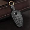 Cowhide Key Cover & Chain for Volkswagen Touareg (2013-2017)