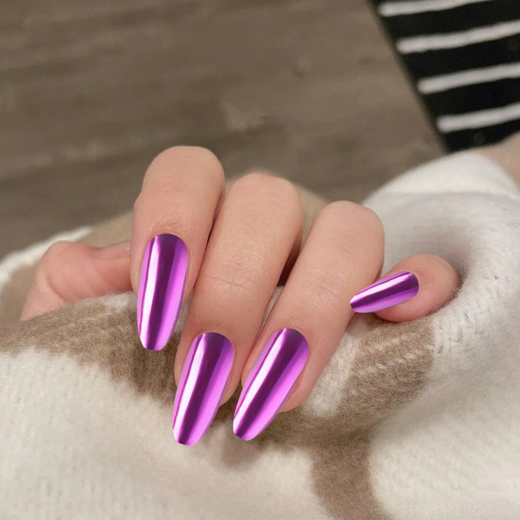 12 kolorów Air Cushion Nail Powder Pen Holograficzny proszek do paznokci z efektem lustrzanym
