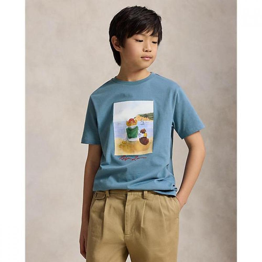 Polo Ralph Lauren Boys 8 18 CoTTon Jersey T Polo Bear cwpoTshy8021288400 S